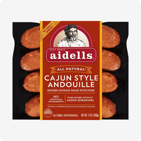 aidells® Smoked Pork Sausage, Cajun Style Andouille